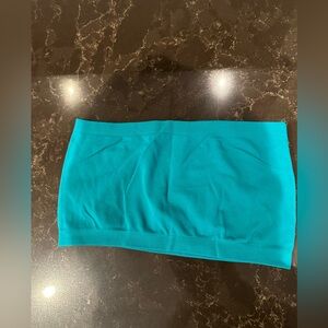 NIKIBIKI Ladies Women’s Size Small Turquiose Blue Bandeau Yoga Top
